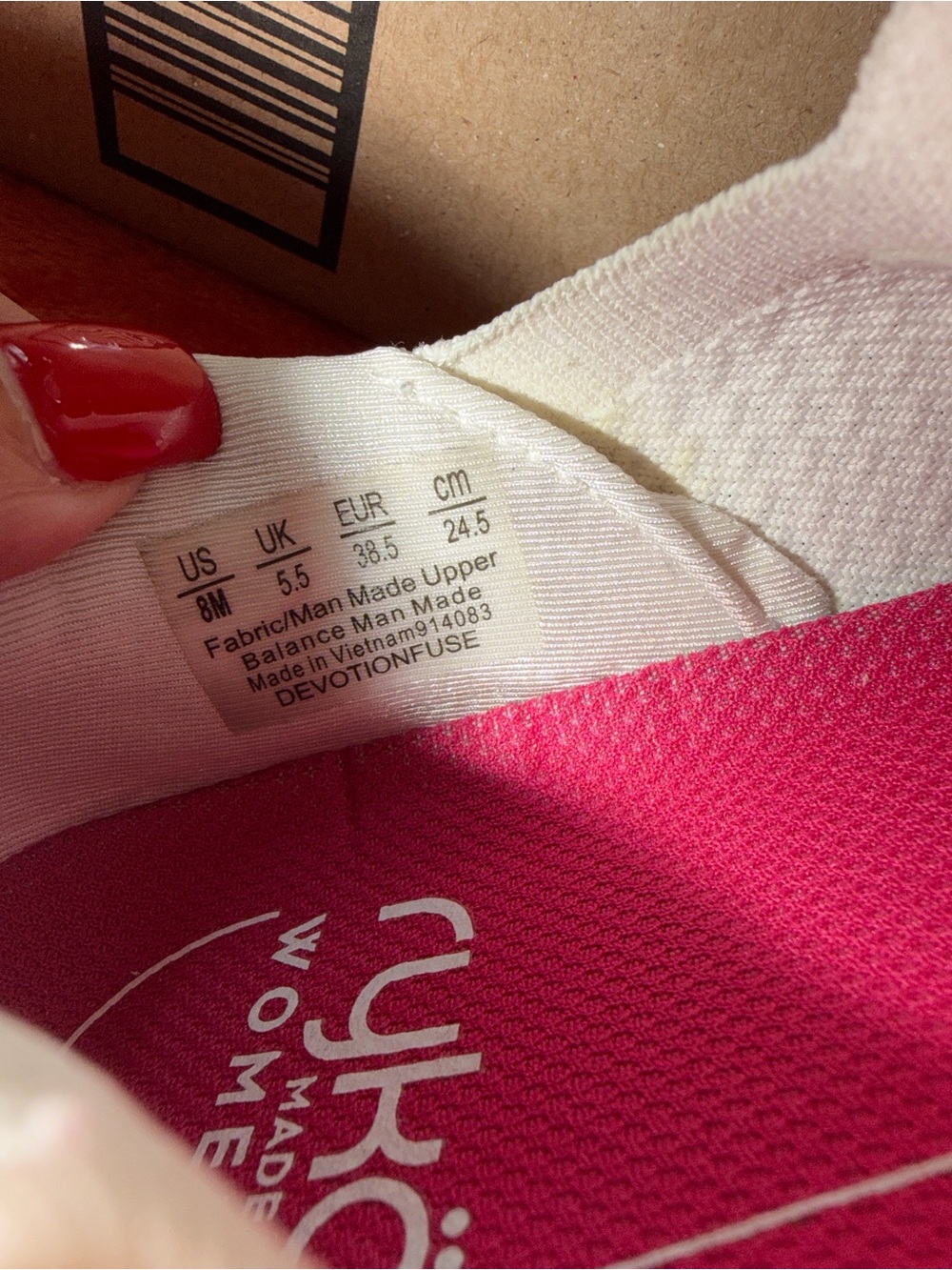 Like New Ryka Devotion Fuse Lightweight White Knit Walking Sneakers - Women’s 8 - Picture 8 of 11